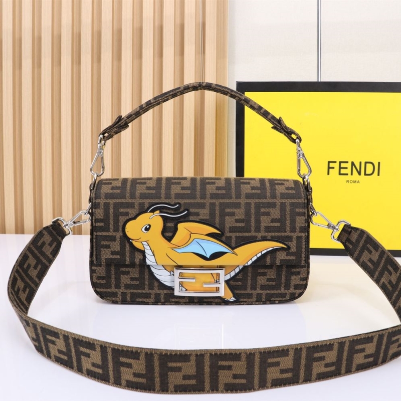 F**di top handle bags